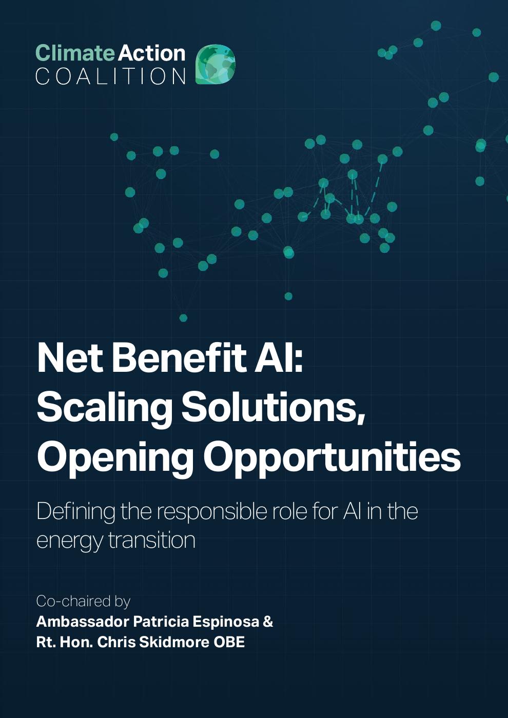 Net Benefit AI: Scaling Solutions, Opening Opportunities report cover